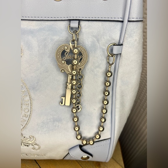 Juicy Couture Blue Star Classic Juicy Lover Tote - Picture 9 of 10